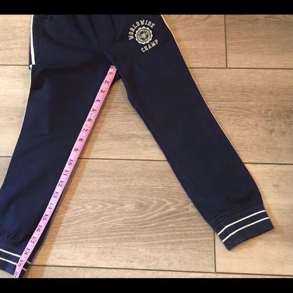 CARTER'S BOY'S  WORLDWIDE CHAMP DRAWSTRING PANT - SIZE 6 - Picture 8 of 9